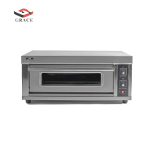 chinese commercial baking equipment single bakery pizza gas deck oven